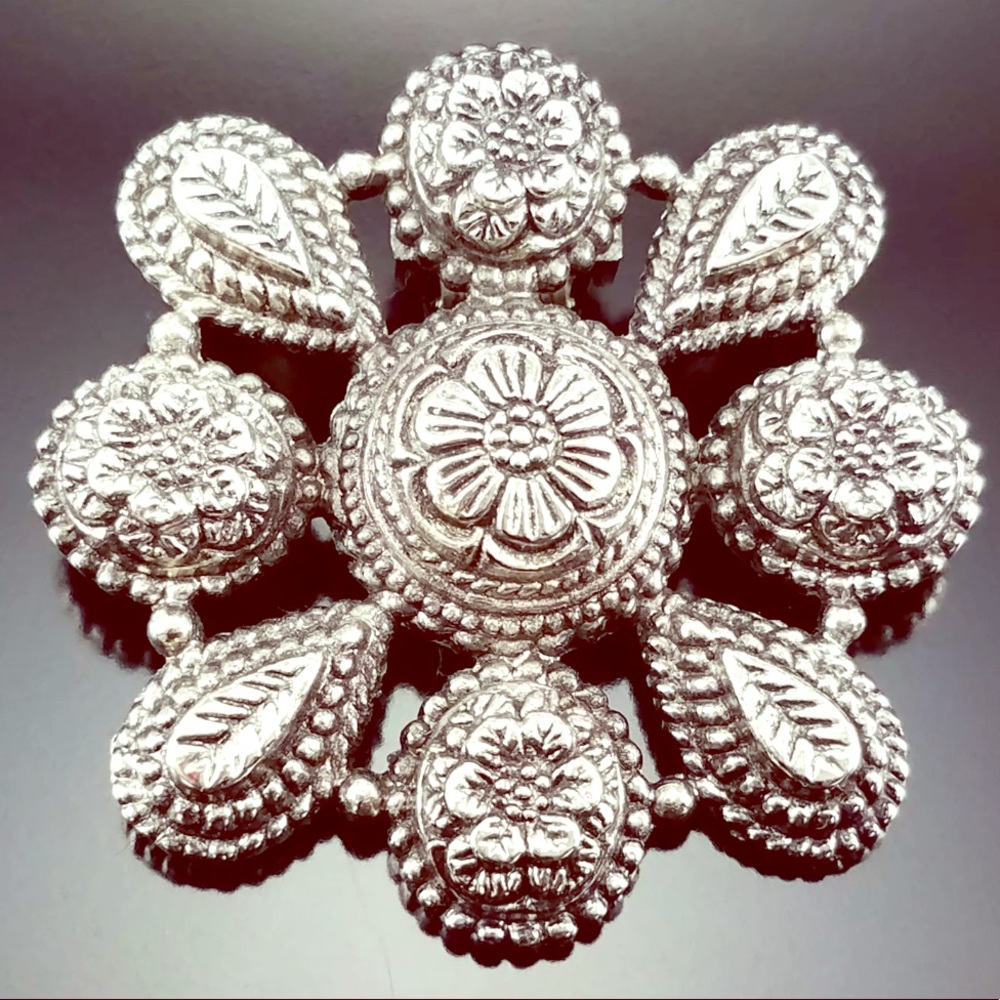 Sylvia Dahl holiday brooch from Neiman Marcus